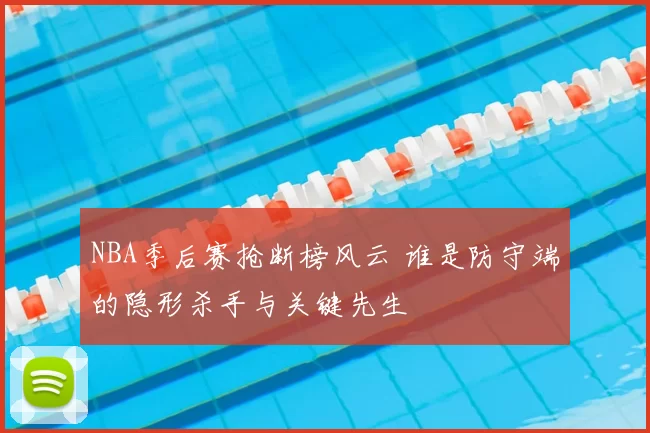 NBA季后赛抢断榜风云 谁是防守端的隐形杀手与关键先生